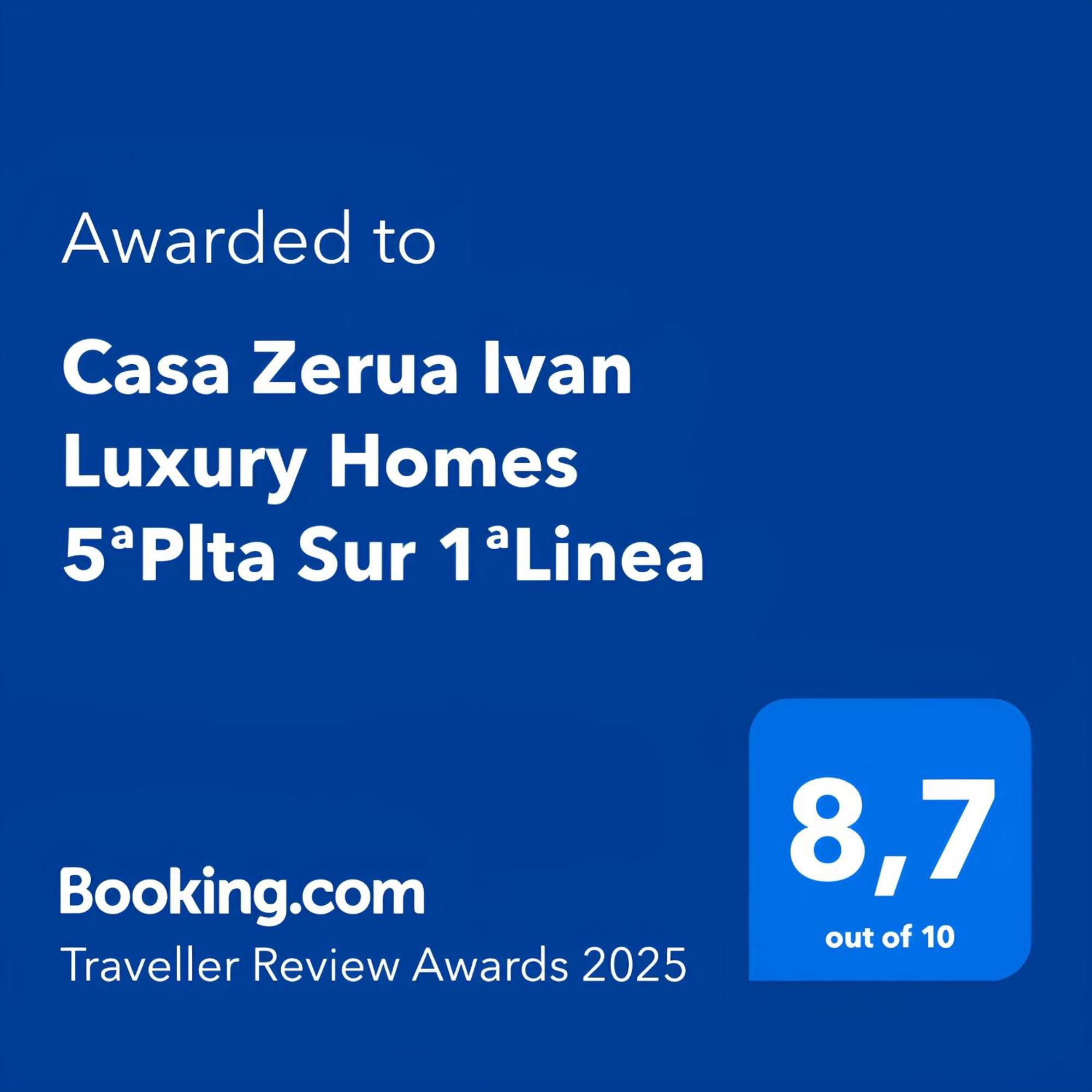 Casa Zerua - Iván Luxury Homes - 5ª Pta - Sur -1ª Linea de Playa Oropesa del Mar Esterno foto
